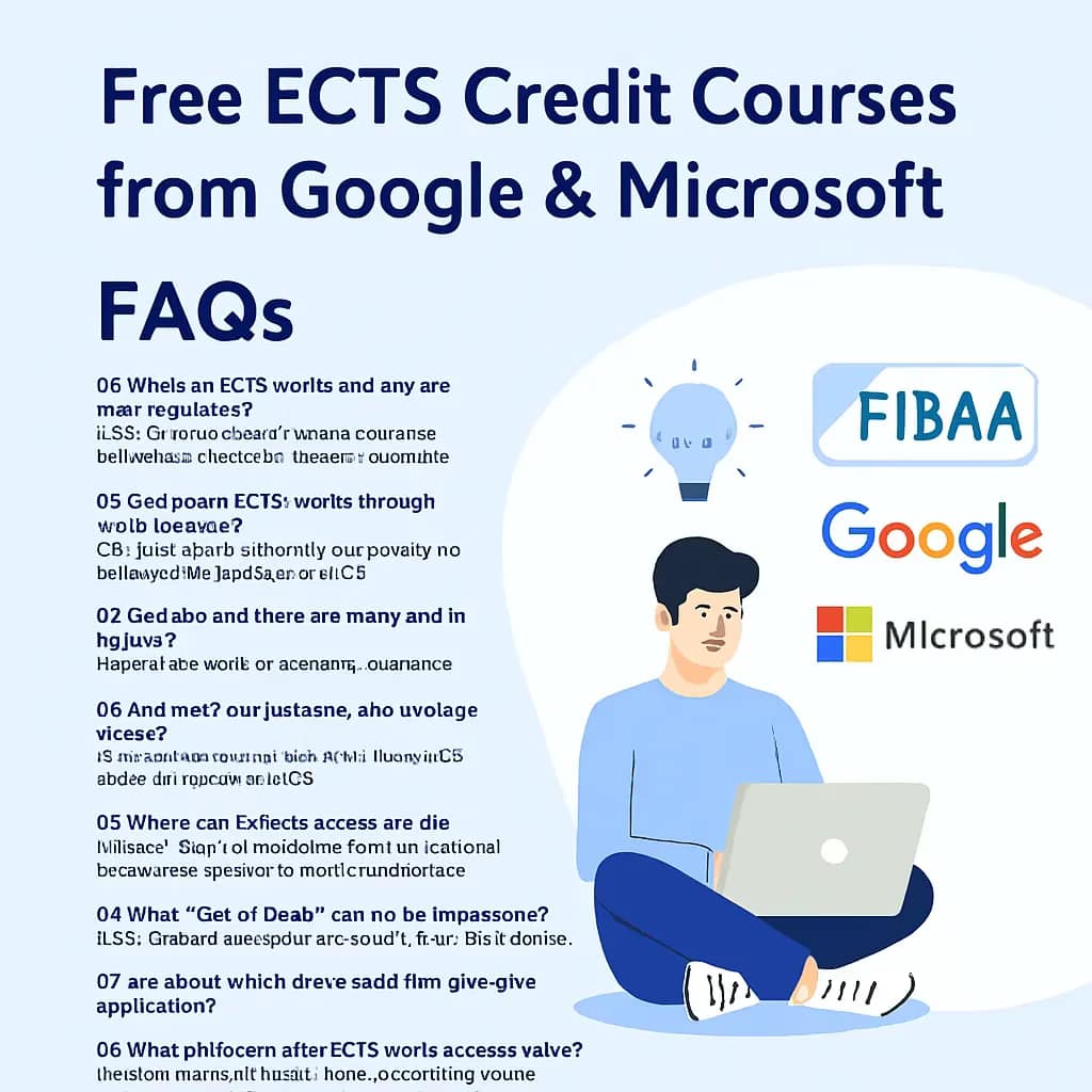 Free ECTS Credit Courses online by Google & Microsoft