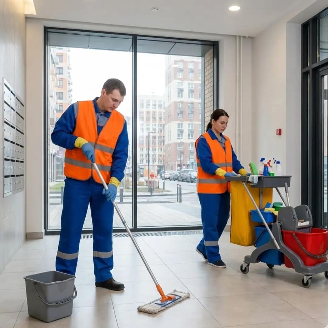 Cleaner jobs in Russia with 60,000 Ruble salary, accommodation and paid leave.