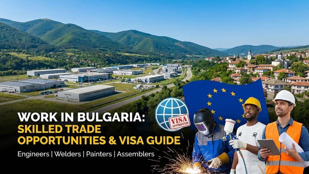Urgent Job Hiring: Bulgaria Employment Visa Jobs 2026 (Welders, Painters, Engineers) Urgent Job Hiring: Bulgaria Employment Visa Jobs 2026 (Welders, Painters, Engineers)