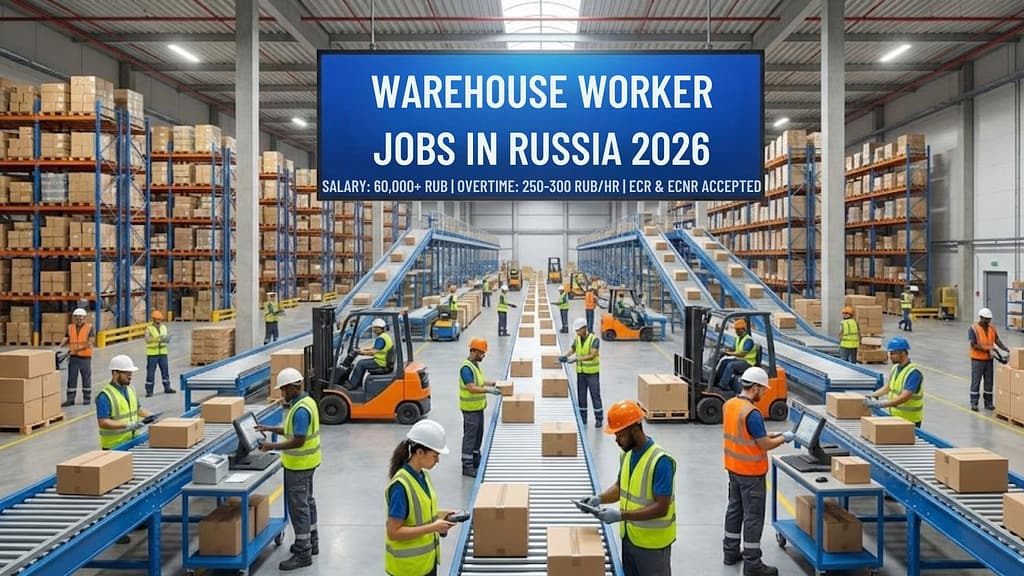Best Paying Warehouse Worker Jobs in Russia 2026 – 60,000+ RUB + Guaranteed Overtime Best Paying Warehouse Worker Jobs in Russia 2026 – 60,000+ RUB + Guaranteed Overtime